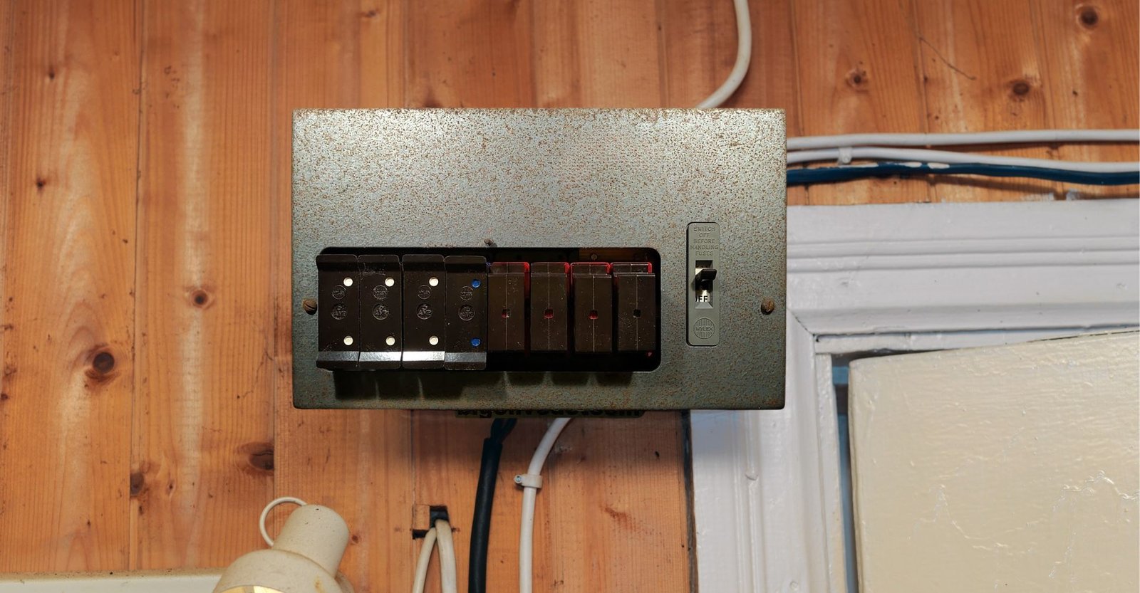 old fuse box